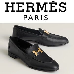 Hermes 🖤💛 Paris Loafer